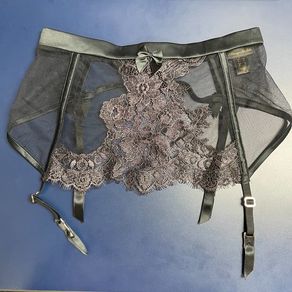 Honey Birdette Valentina Garter Suspender Belt - Picture 5 of 13